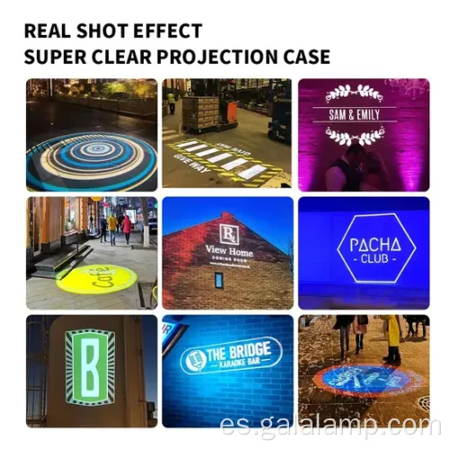 Logotipo de luz LED LED de 150W al aire libre y publicidad